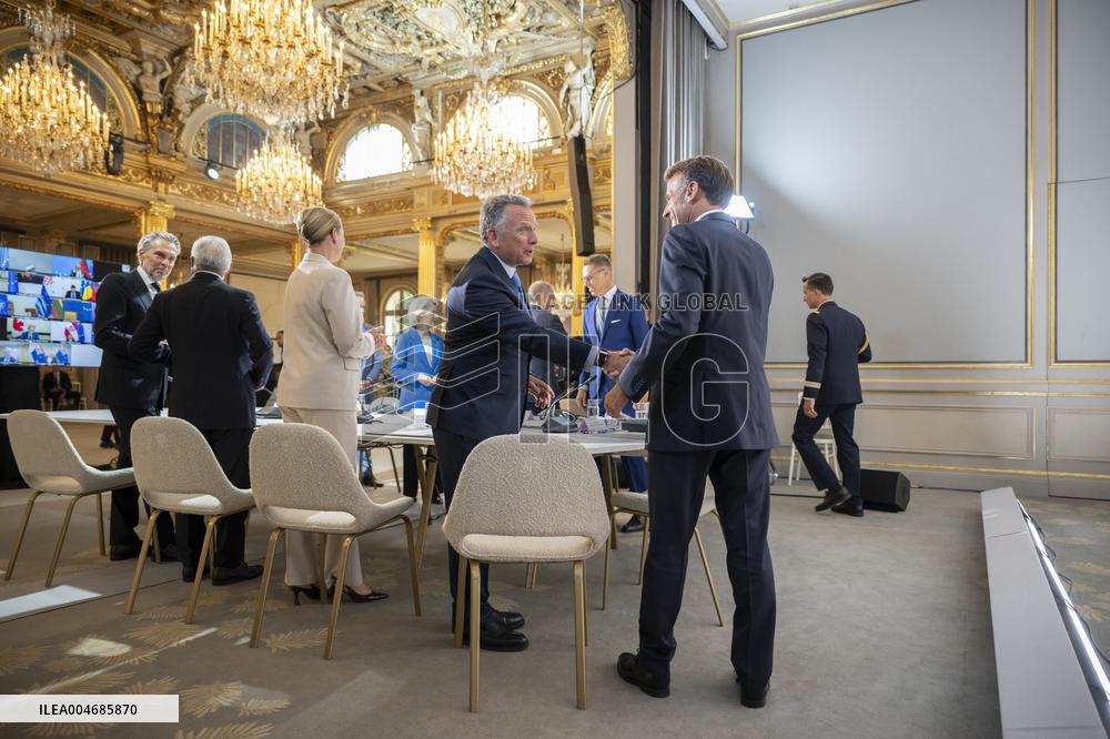 Coalition of the Willing Summit - Paris