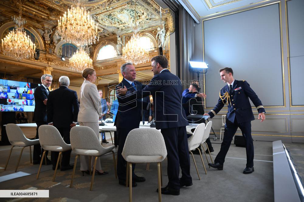 Coalition of the Willing Summit - Paris