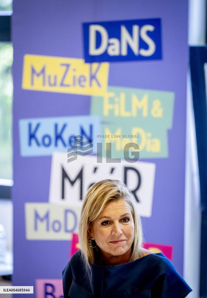 Queen Maxima at The Start of Cultural Education Research - Netherlands