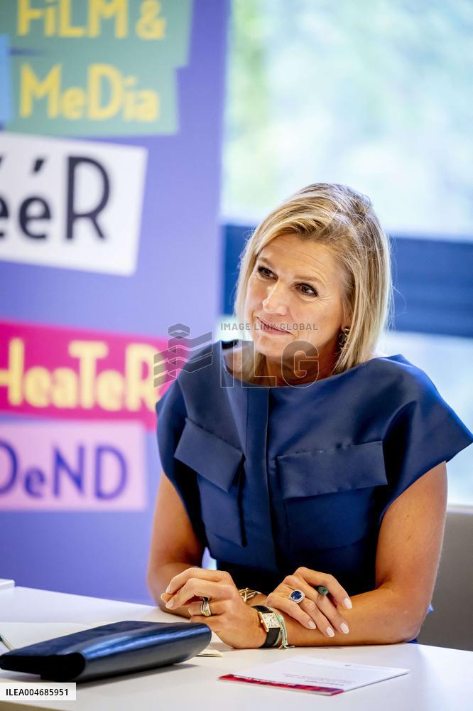 Queen Maxima at The Start of Cultural Education Research - Netherlands