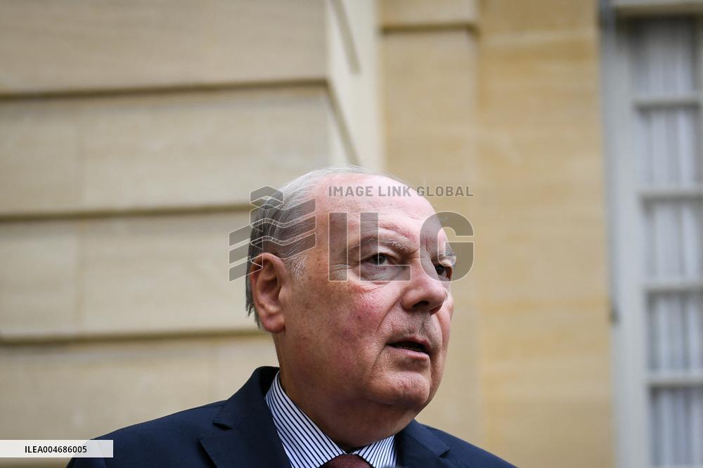 French PM Francois Bayrou meets UDI leaders in Paris FA