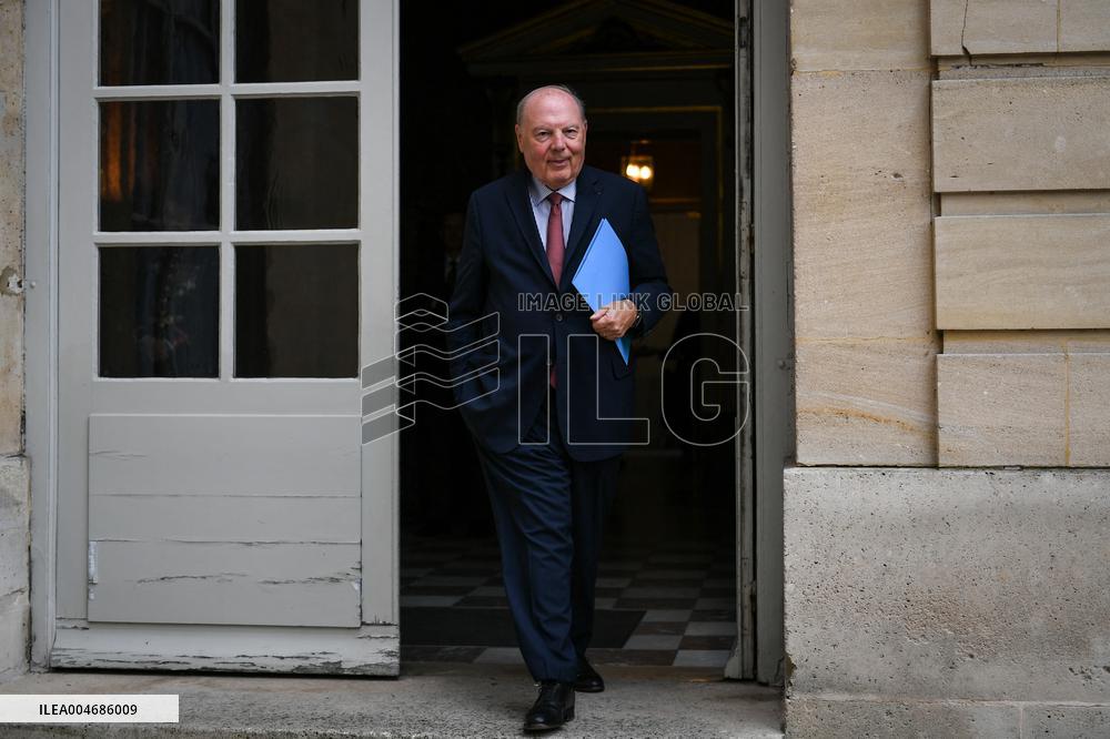 French PM Francois Bayrou meets UDI leaders in Paris FA