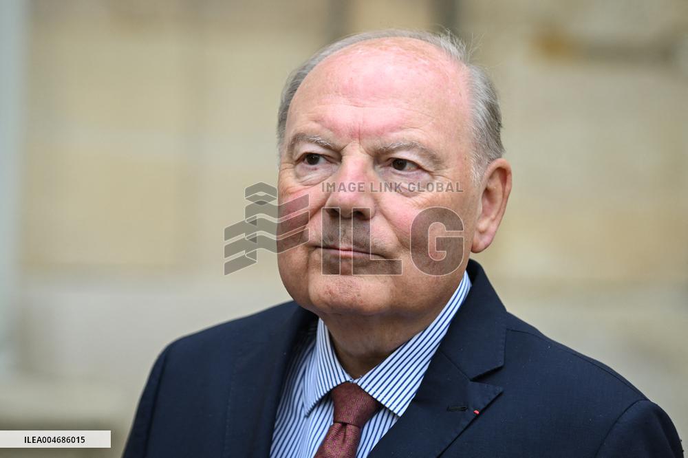 French PM Francois Bayrou meets UDI leaders in Paris FA
