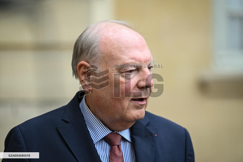 French PM Francois Bayrou meets UDI leaders in Paris FA