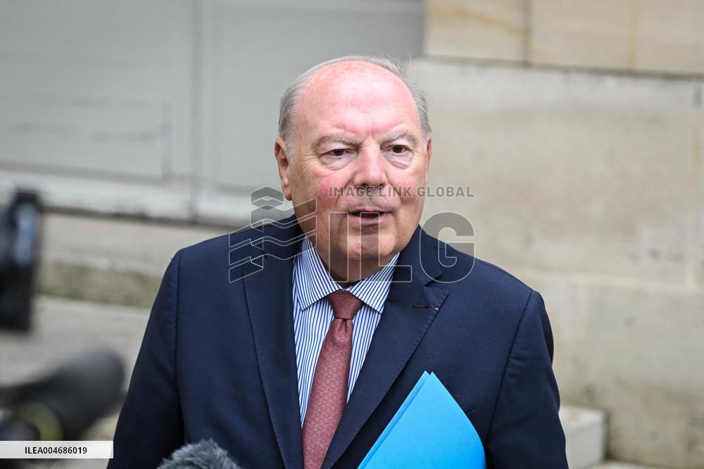 French PM Francois Bayrou meets UDI leaders in Paris FA