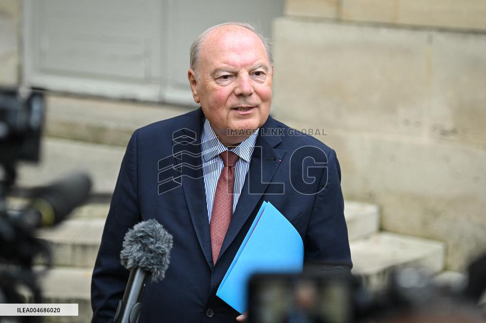 French PM Francois Bayrou meets UDI leaders in Paris FA