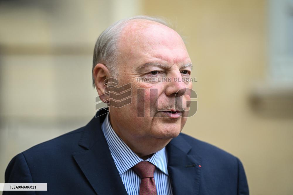 French PM Francois Bayrou meets UDI leaders in Paris FA
