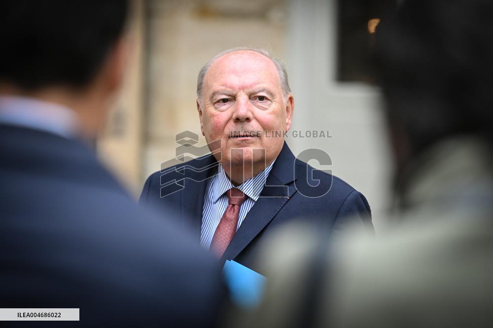 French PM Francois Bayrou meets UDI leaders in Paris FA