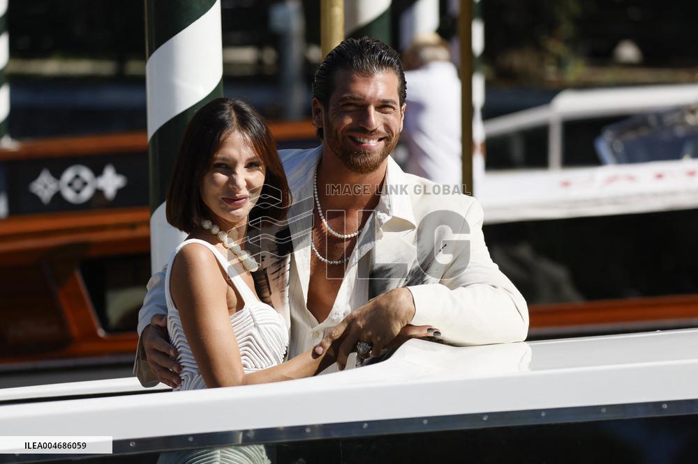 Venice - Arrival Sara Bluma, Can Yaman MP