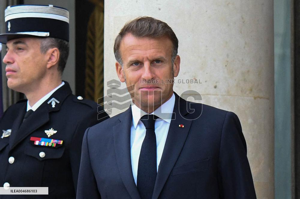 Arrivals At Coalition of the Willing Summit - Paris