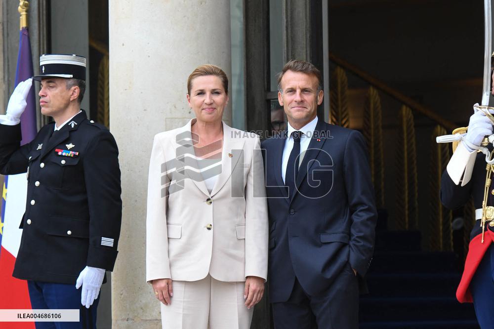 Arrivals At Coalition of the Willing Summit - Paris