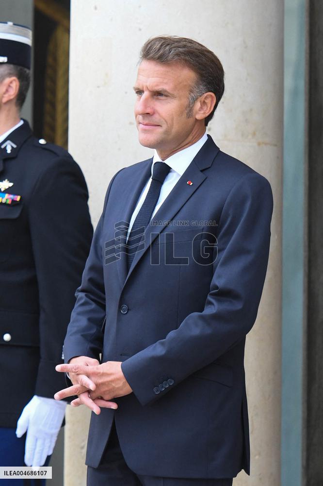 Arrivals At Coalition of the Willing Summit - Paris