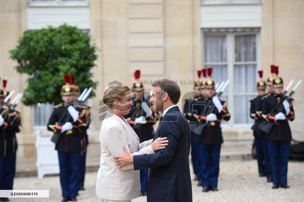 Arrivals At Coalition of the Willing Summit - Paris