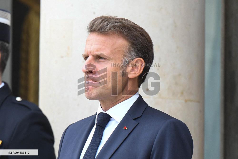 Arrivals At Coalition of the Willing Summit - Paris