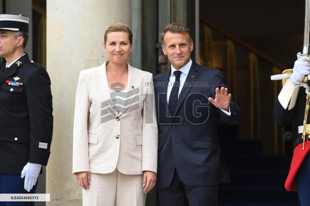Arrivals At Coalition of the Willing Summit - Paris