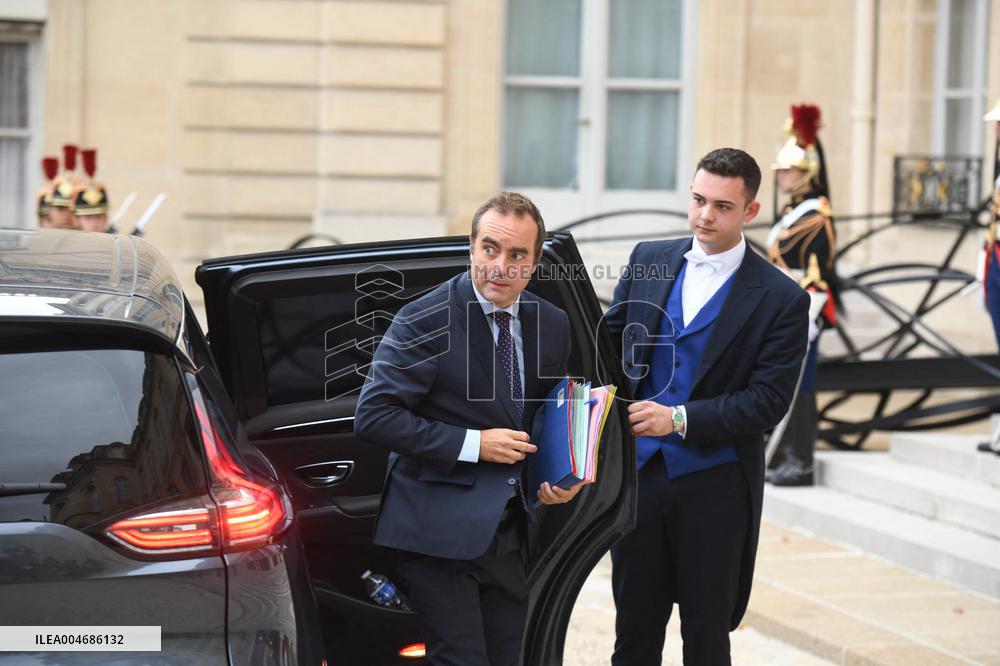 Arrivals At Coalition of the Willing Summit - Paris