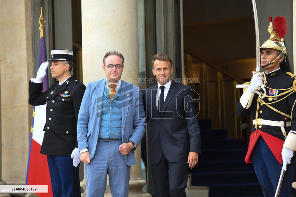 Arrivals At Coalition of the Willing Summit - Paris