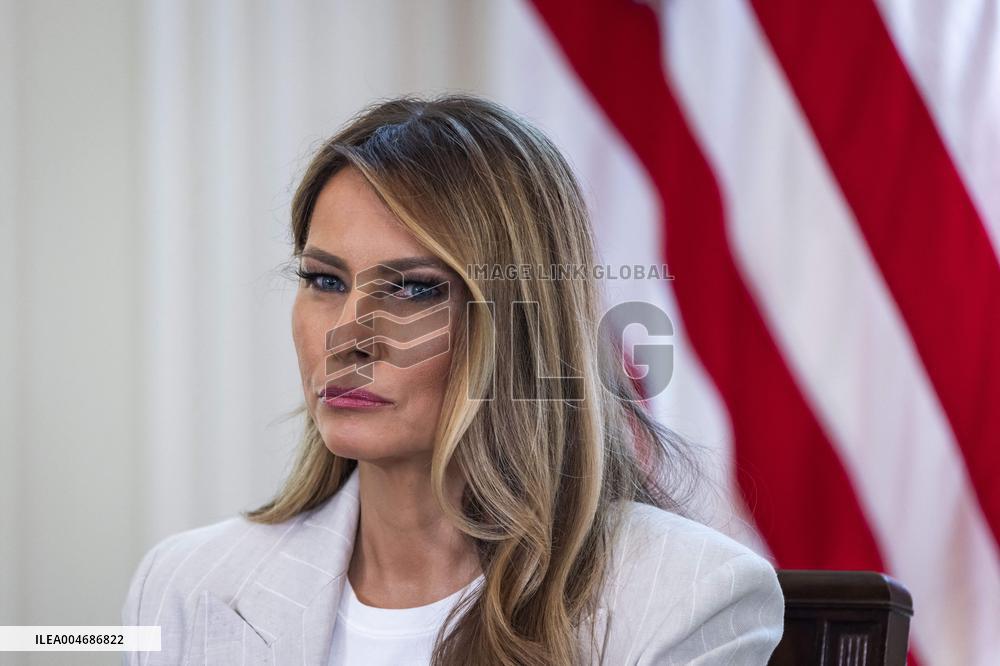 First Lady Melania Trump hosts White House Task Force on AI Education