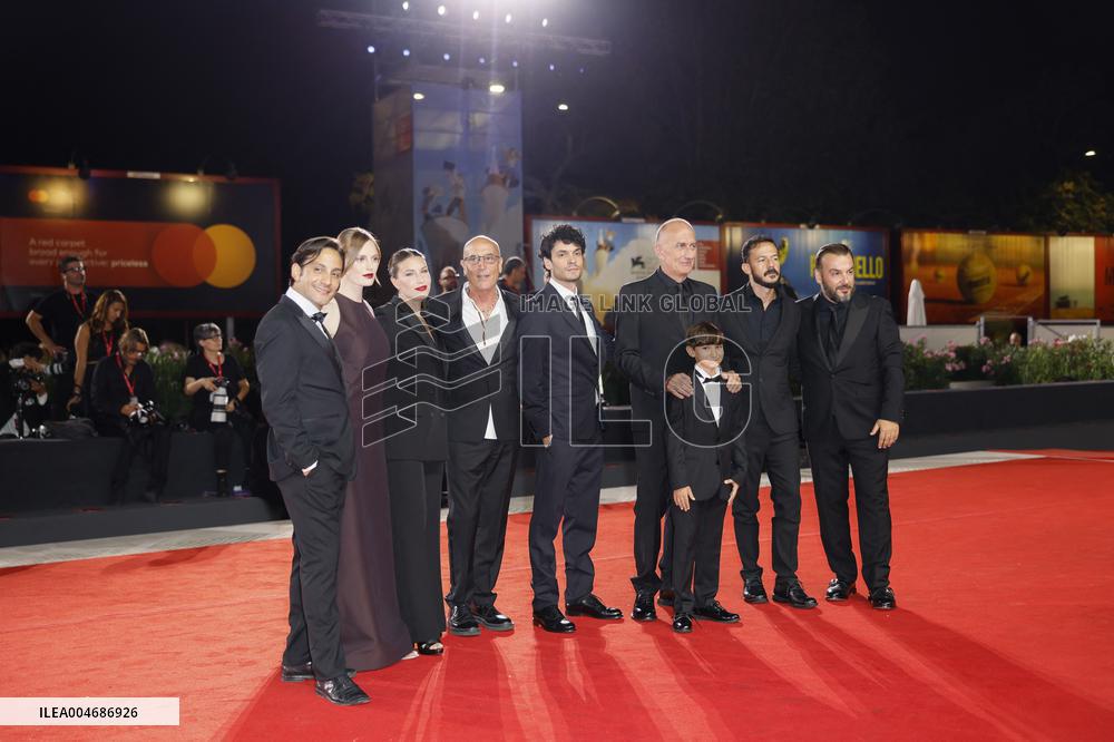 Venice - Red carpet film   “Il “Mostro” MP