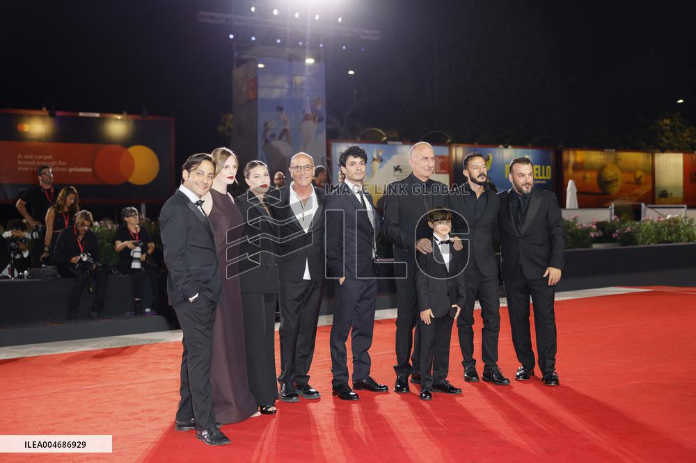 Venice - Red carpet film   “Il “Mostro” MP