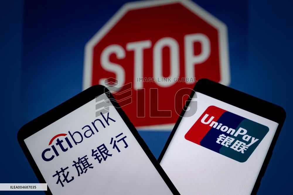 Illustration Citibank UnionPay