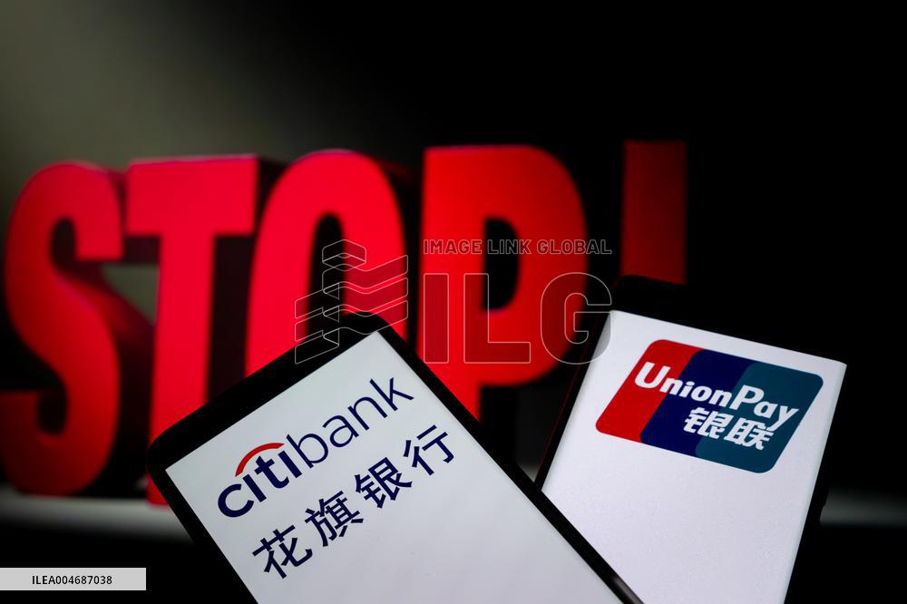 Illustration Citibank UnionPay