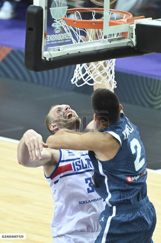 BASKET - Basket Internazionali - FIBA EuroBasket 2025 Iceland vs Slovenia