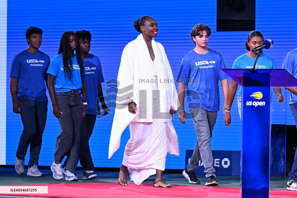 US Open - A Special Ceremony For Venus Williams