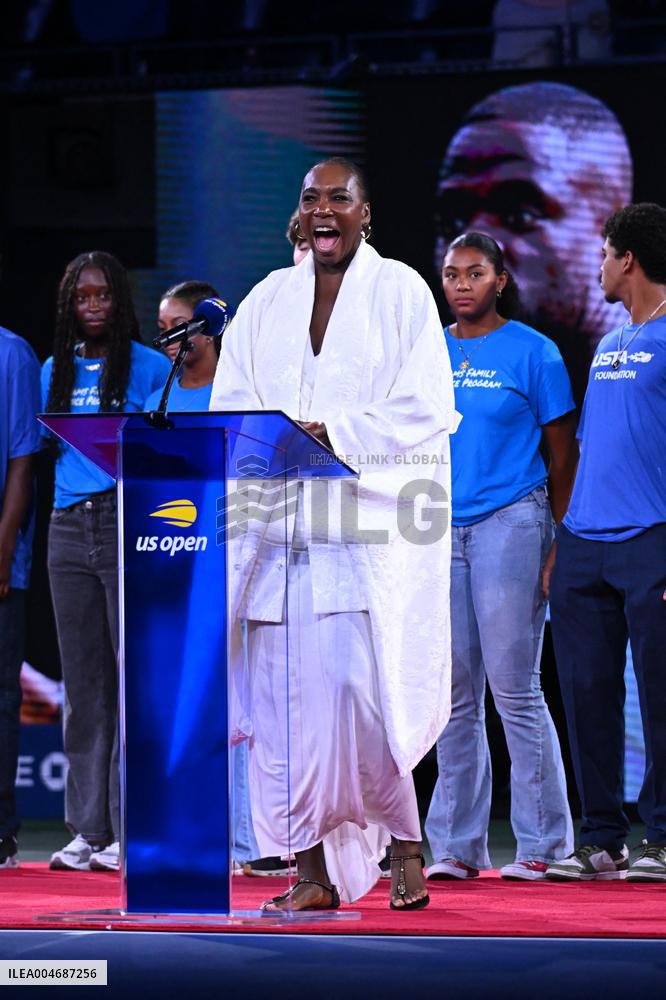 US Open - A Special Ceremony For Venus Williams