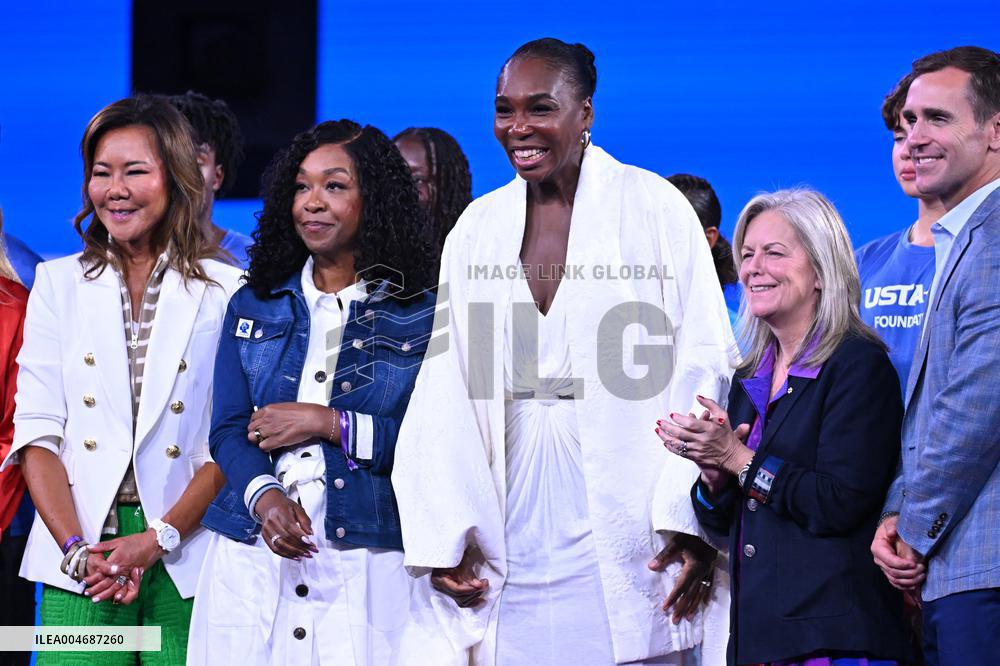 US Open - A Special Ceremony For Venus Williams