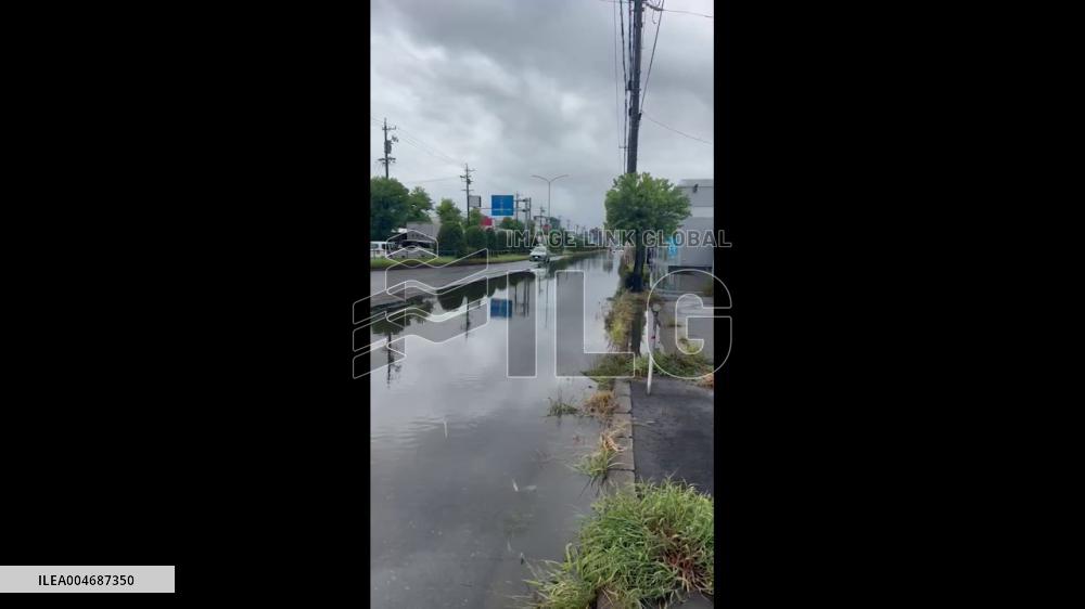 Japan: Typhoon Peipah Brings Heavy Rain and Flooding from West to East 3