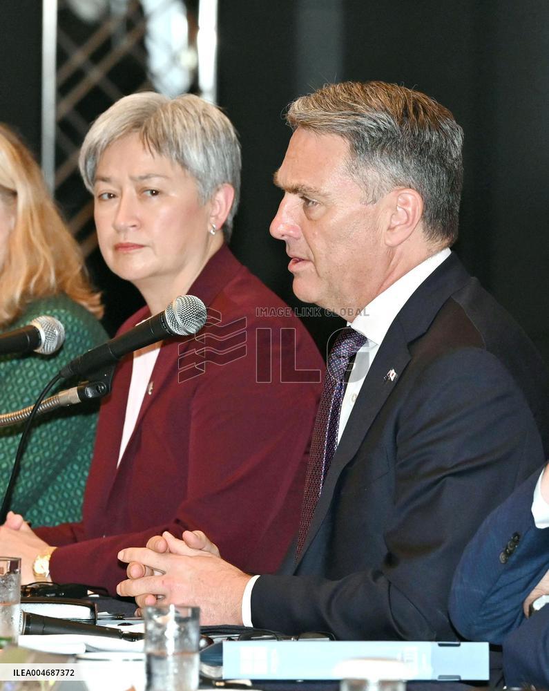 Japan-Australia "2-plus-2" security talks