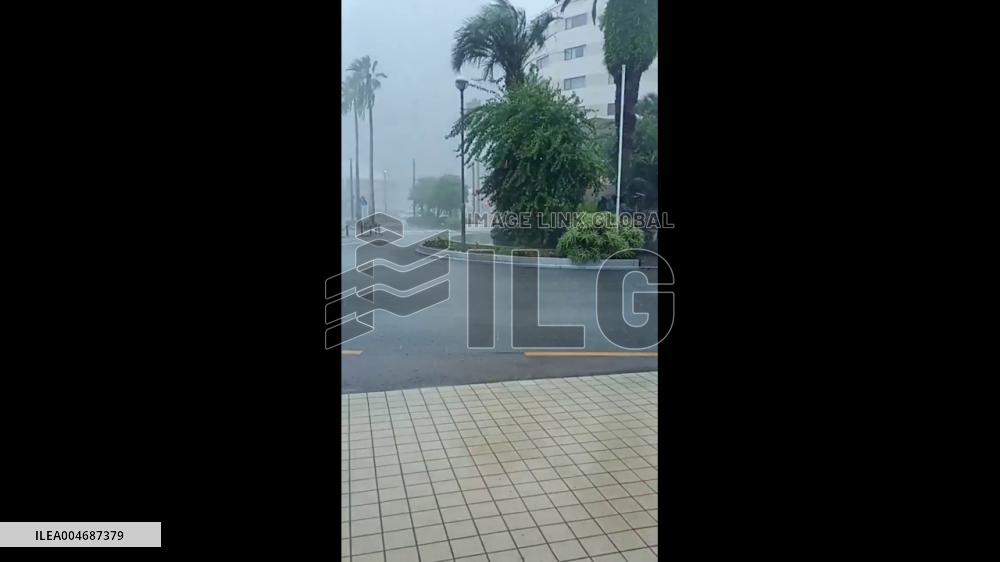 Japan: Typhoon Peipah Brings Heavy Rain and Flooding from West to East 9
