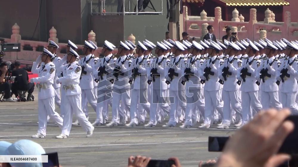Military parade in Beijing