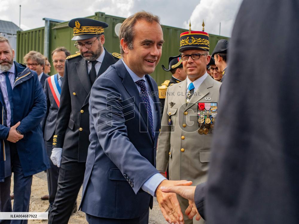 Sébastien Lecornu Inaugurates ASGARD Supercomputer In Suresnes - France