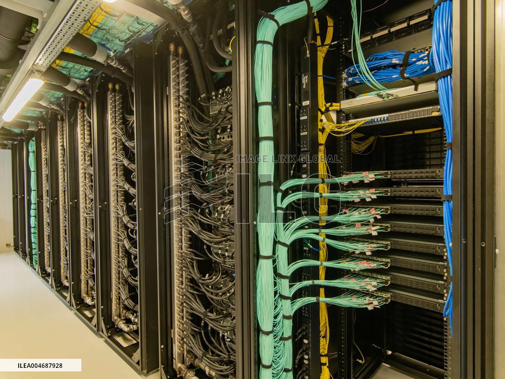 Sébastien Lecornu Inaugurates ASGARD Supercomputer In Suresnes - France