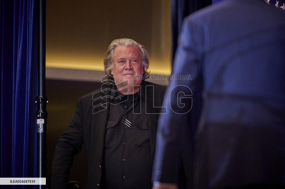 Steve Bannon Speaks at National Conservatism Conference - DC