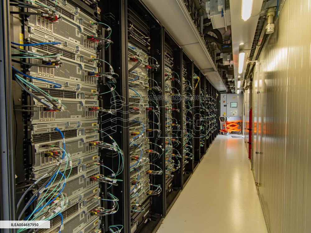 Sébastien Lecornu Inaugurates ASGARD Supercomputer In Suresnes - France