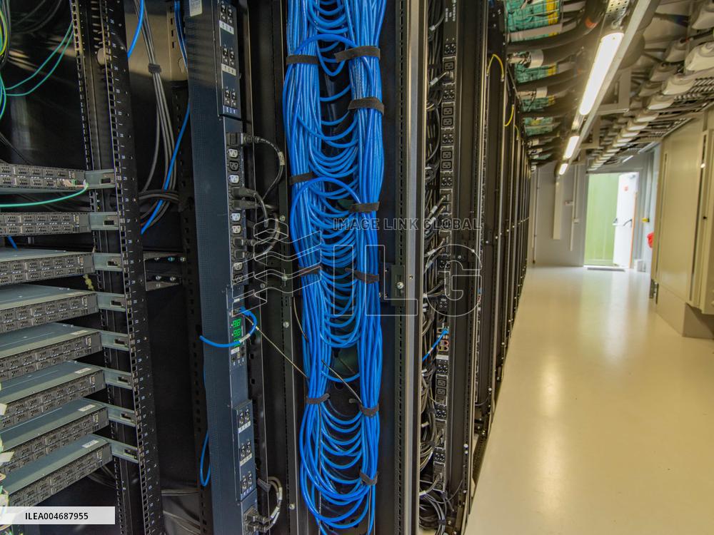 Sébastien Lecornu Inaugurates ASGARD Supercomputer In Suresnes - France