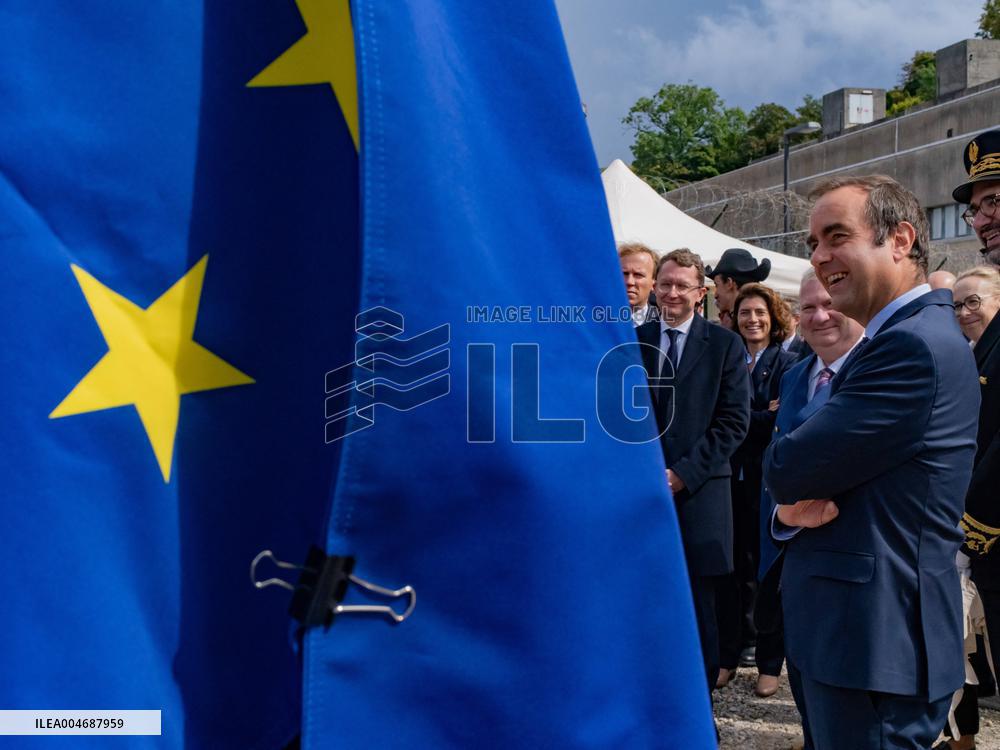 Sébastien Lecornu Inaugurates ASGARD Supercomputer In Suresnes - France