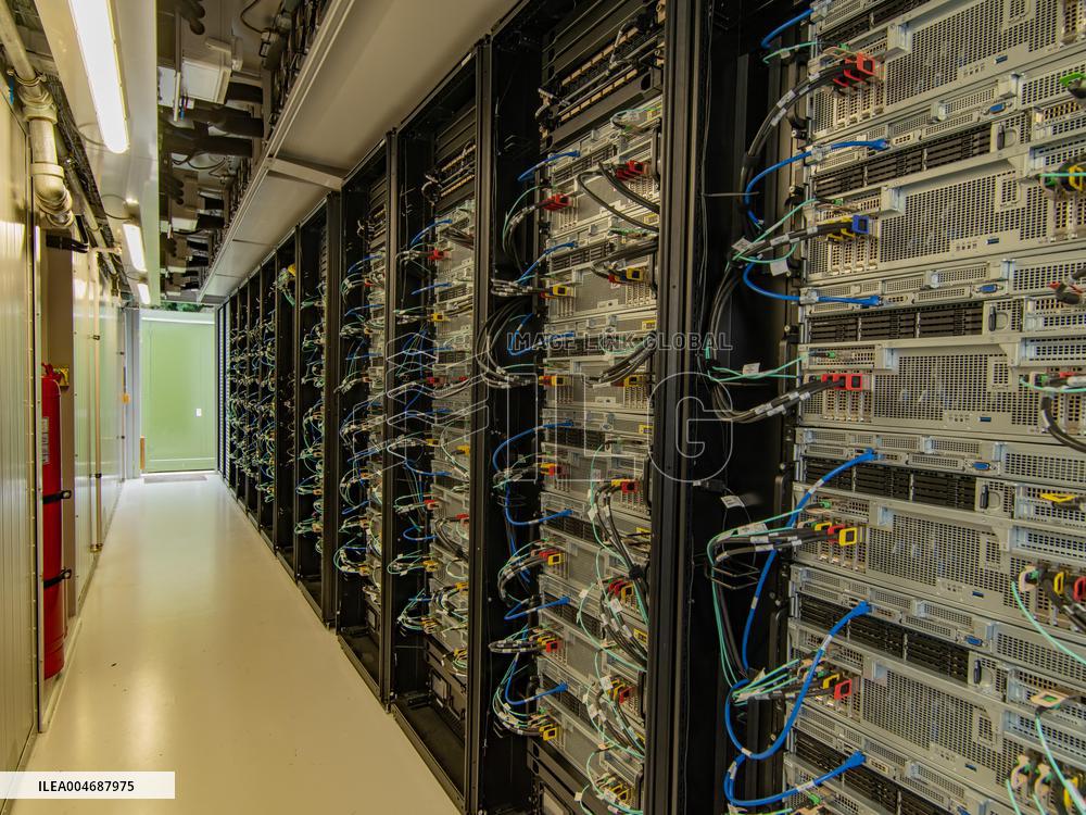 Sébastien Lecornu Inaugurates ASGARD Supercomputer In Suresnes - France