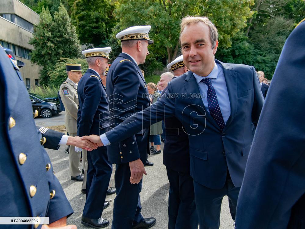 Sébastien Lecornu Inaugurates ASGARD Supercomputer In Suresnes - France