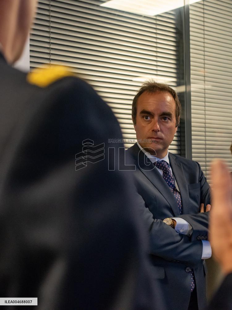 Sébastien Lecornu Inaugurates ASGARD Supercomputer In Suresnes - France