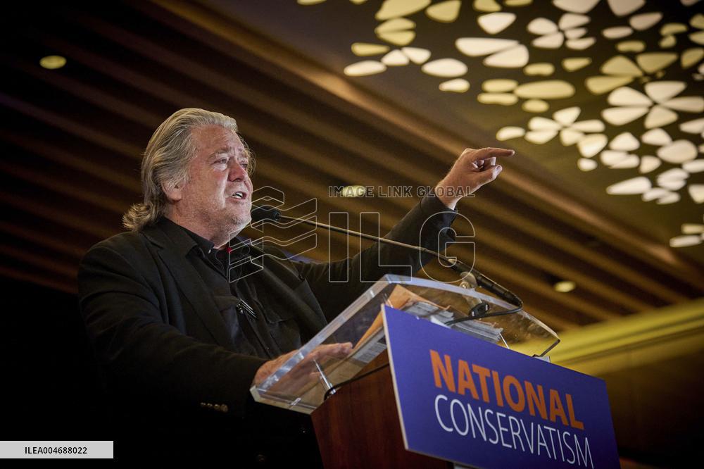 Steve Bannon Speaks at National Conservatism Conference - DC