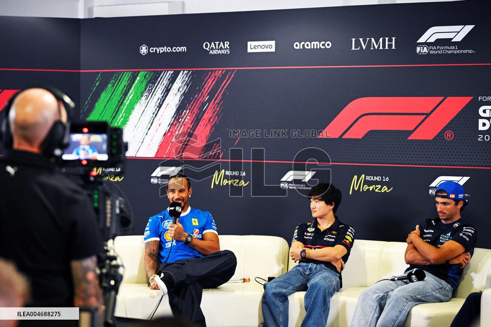 MOTORI - Formula 1 - Pirelli Gran Premio d'Italia 2025 - Drivers Press Conference