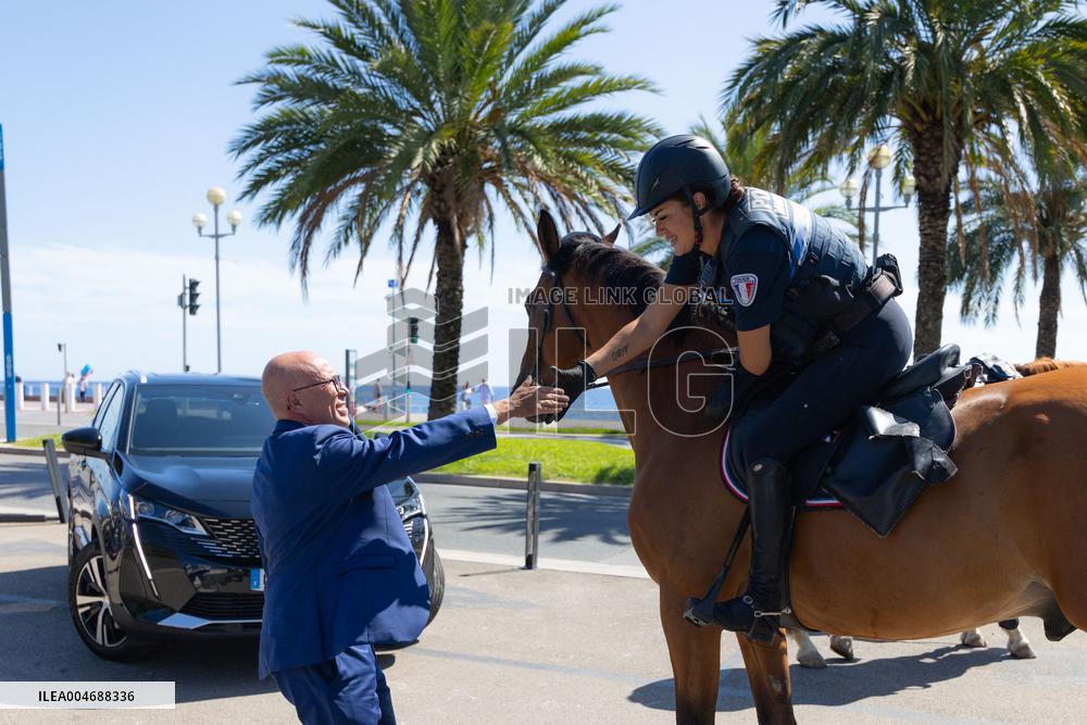 Planting of An Olive Tree in Tribute to Ilan Halimi in Nice - France