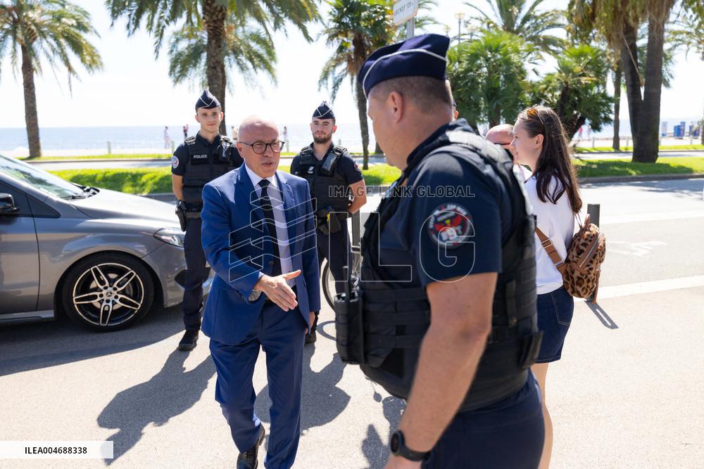 Planting of An Olive Tree in Tribute to Ilan Halimi in Nice - France