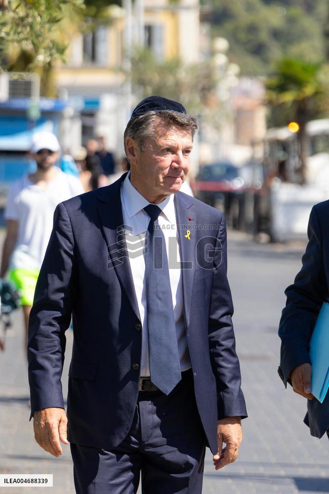 Planting of An Olive Tree in Tribute to Ilan Halimi in Nice - France