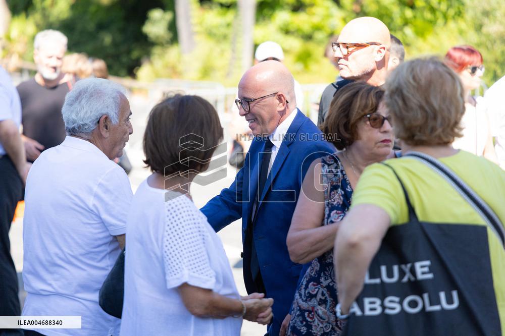 Planting of An Olive Tree in Tribute to Ilan Halimi in Nice - France