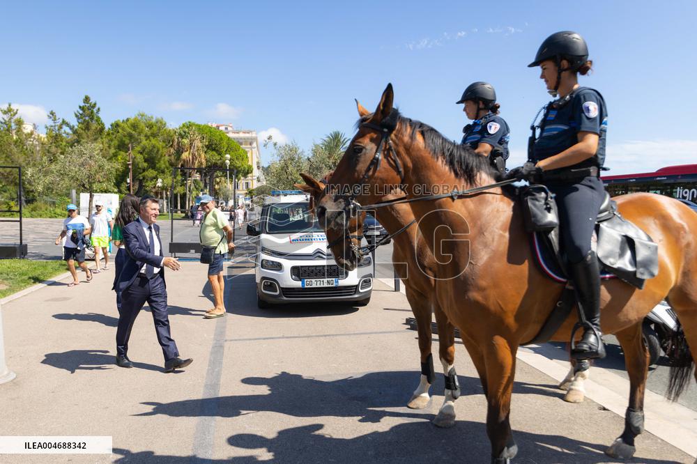 Planting of An Olive Tree in Tribute to Ilan Halimi in Nice - France
